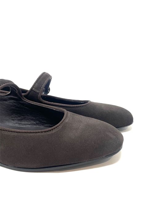 Ballerina donna con cinturino IL LACCIO | 5050CAMOSCIOT.MORO